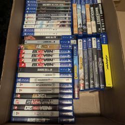PS5 and PS4 Games