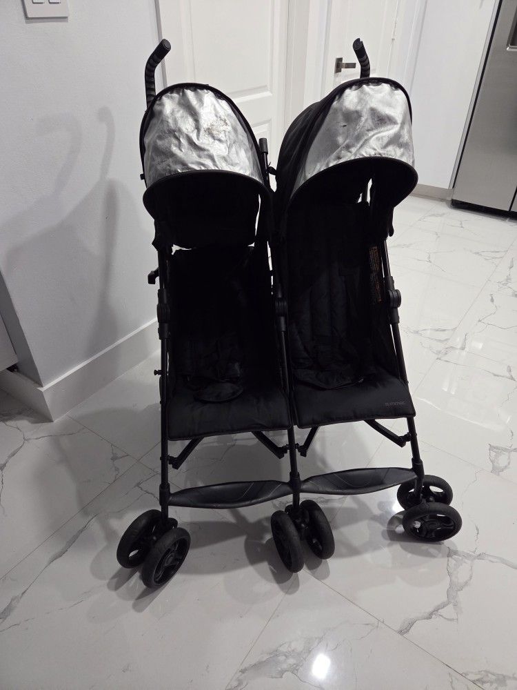 Coche Doble/double  stroller 