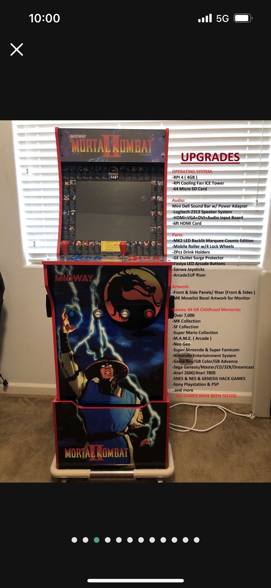 MK2 Arcade1up Modded