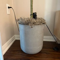 Large Modern Plant Pot (Concrete Style)