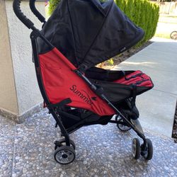 Summer Infant 3D Flip Stroller - Rerun Red