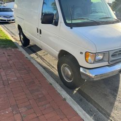 2000 Ford E350 Cargo Van Low Mileague 