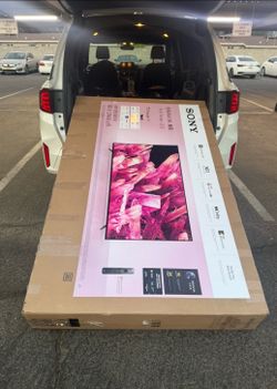 85 Sony TV Smart 4K, HDTV 120 Hz full array LED TV $55 out on financing for delivery six month warranty