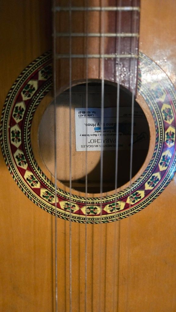 Acoustic Guitar $60