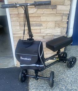 BlessReach Knee Scooter with Carry Bag