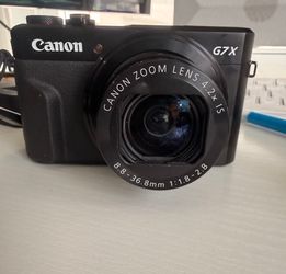 Canon G7x Mark ii
