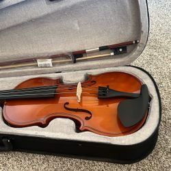 UNBRANDED 4/4 FULL SIZE VIOLIN WITH CASE AND BOW