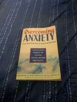Overcoming anxiety book