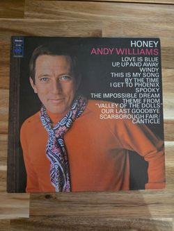 Andy Williams - Honey Columbia CS 9862 12" Vinyl LP Record
