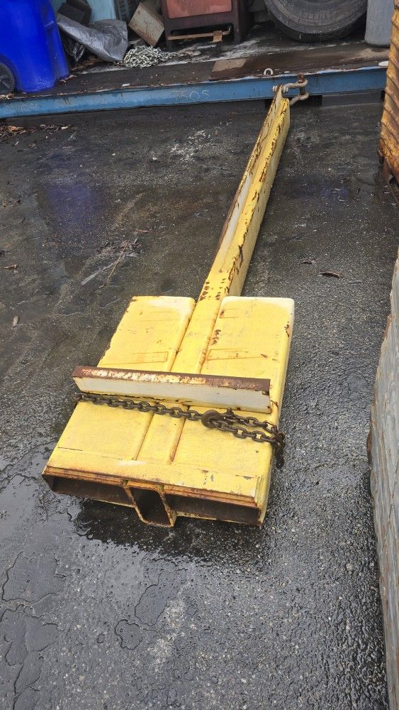 Forklift Boom Attachment