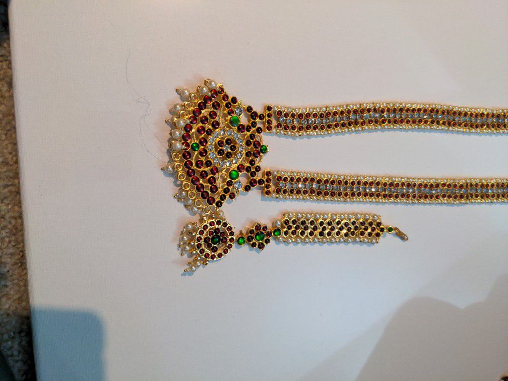 Indian Jewelry Marriage Bharatnatiyam Set