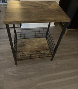 Modern Rustic Storage Shelf