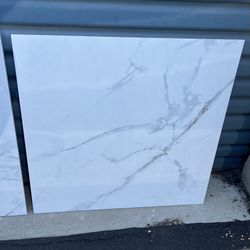 MSI Carrara 24 in. x 24 in. Polished Porcelain Floor and Wall Tile (16 sq. ft. / case)