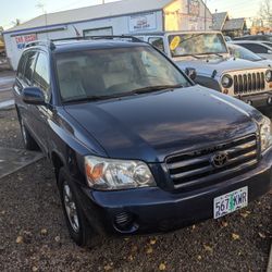 2005 Toyota Highlander Good Plates