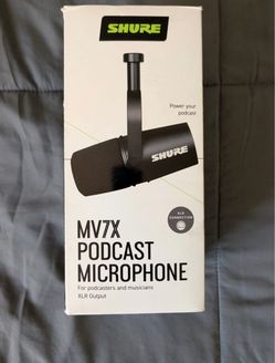 Shure Mv7x Bundle