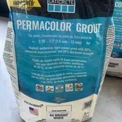 Unopened Grout Bags