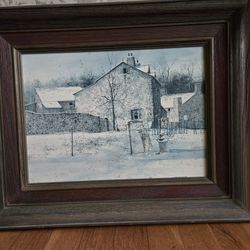 Frank Hamilton Painting Print <> "Late For Lunch" 