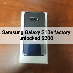 Samsung GALAXY S10E FACTORY UNLOCKED 