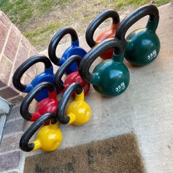 Kettle Bells See Description for Price 