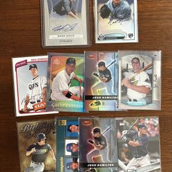 Tampa Bay Rays 10 Card Lot - 2 Autos, Inserts, Numbered