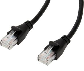 Amazon Basics RJ45 Cat-6 Ethernet Patch Internet Cable, 1Gbps Transfer Speed, Gold-Plated Connectors, Universal Connectivity for PC, TV, Tablet, Route