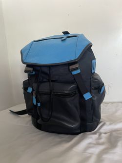 COACH Backpack/Leather/Blu/F72018