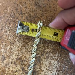 Yellow Gold Rope Chain 10k OBO