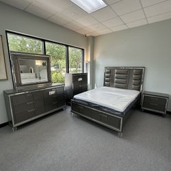 Queen/King bedroom set (FREE 24H DELIVERY AND SETUP)