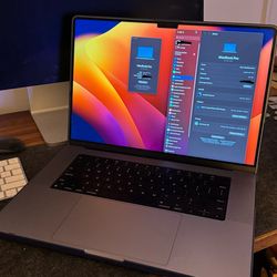 MacBook Pro M1 Pro 1TB 32GB Space Grey 16” Inch