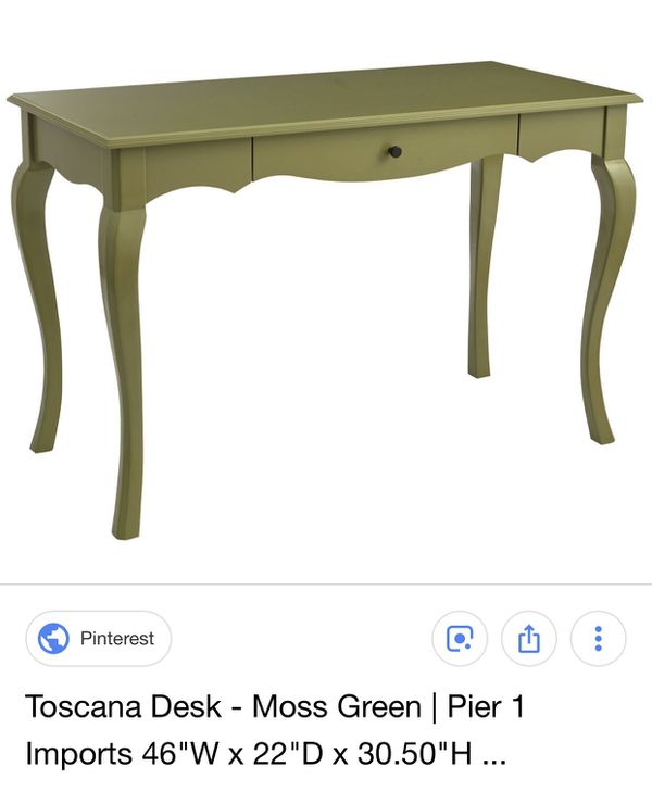 Pier 1 Toscana Moss Green Desk For Sale In Mesa Az Offerup