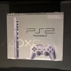 PS2 Slim Satin Silver PLAYSTATION 2 Console Unopened/ Brand New
