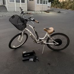 E Bike The Battery Alone Was $300 And The Bike Loan Was Expensive. I’m Asking $500 Or Best Offer The Front Tire Gets Flat.