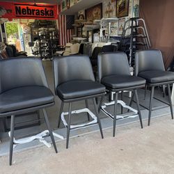 Brand new high-quality durable swivel counter height bar stools only $100 each