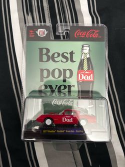 Coca-Cola Best Pop Ever Dad 1977 Pontiac Firebird Trans Am Hardtop 1/64