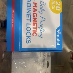 Magnetic Cabinet Locks and Outlet Covers