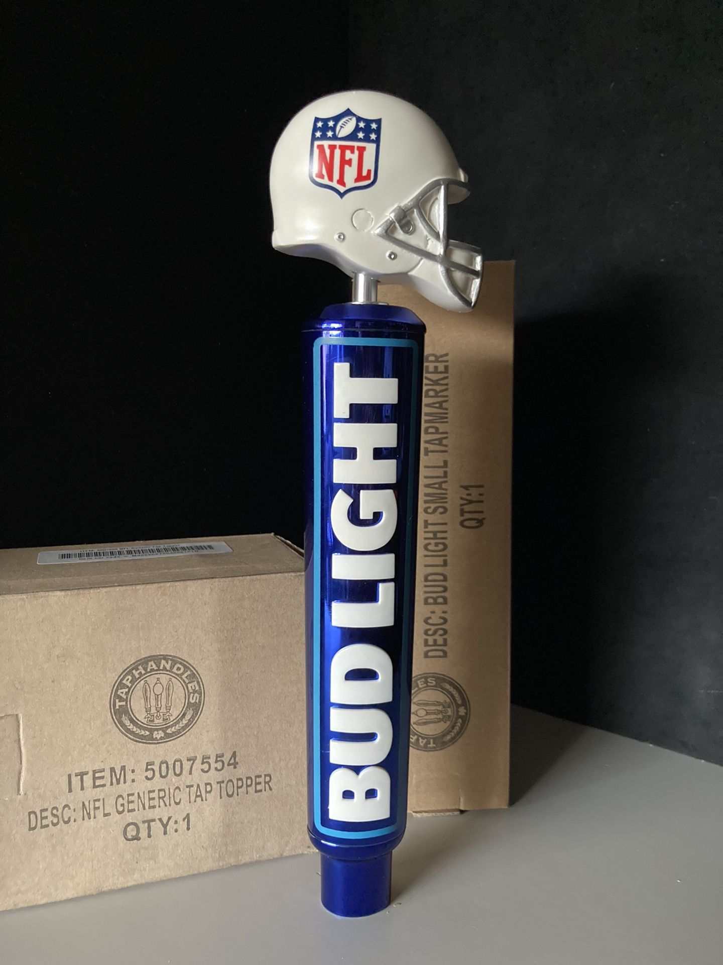 New Bud Light NFL Beer Tap Handle For Bar Kegerator