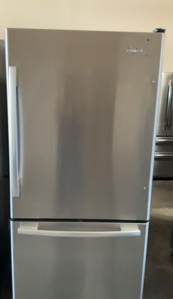 Whirlpool Bottom Freezer Stainless Steel Refrigerator
