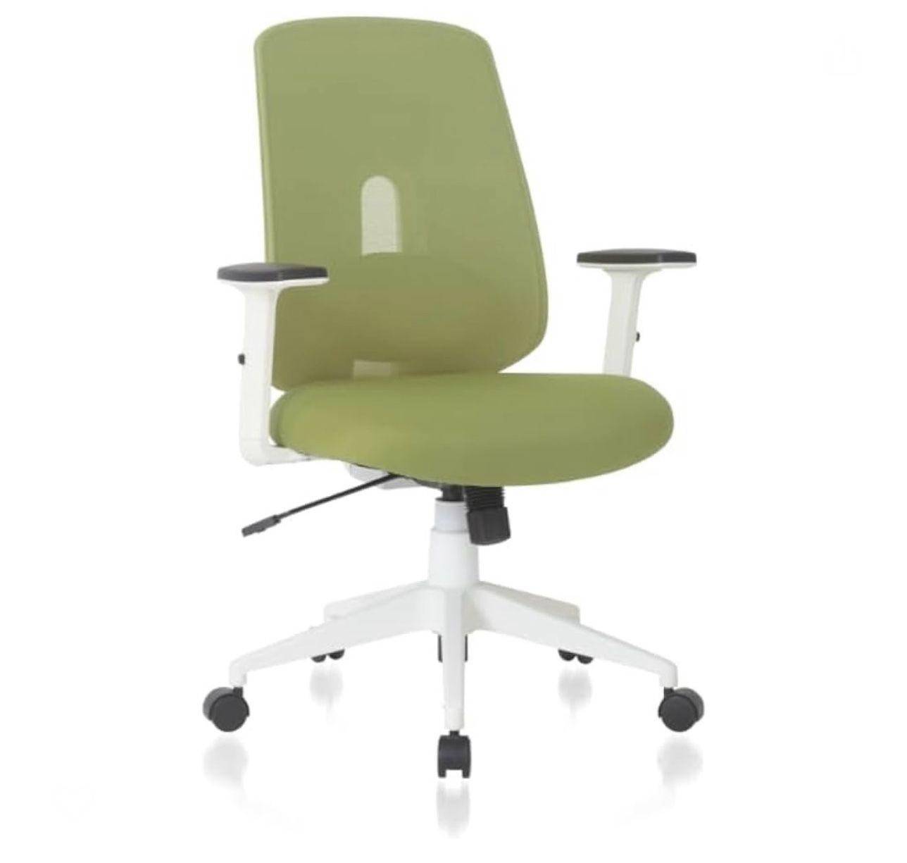 Was 197$ Nouhaus Palette Ergonomic Office Chair Comfortable Swivel Computer Desk Chair, Lumbar Adjust Rolling Chair. (Green)