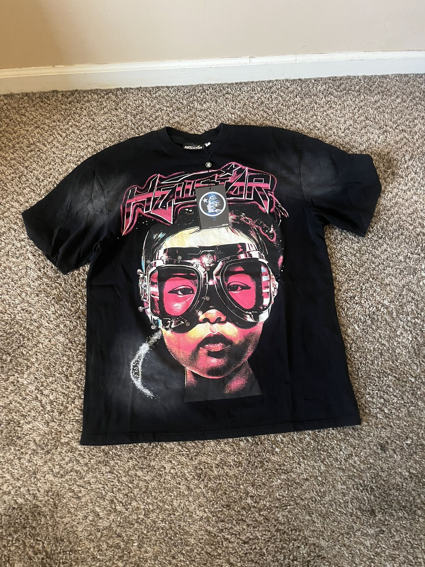 hellstar shirt WITH RECEIPT