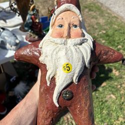 Collectors Star Santa