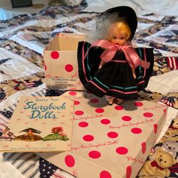 Nancy Ann Storybook Doll #114 Mother Goose Series Antique