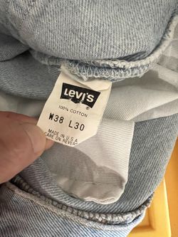 Levi’s Made In USA VINTAGE 38x30