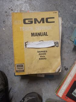 GMC Service manual 5000-6500 Series