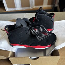 Air Jordan 6 Retro "Infrared Salesman" Little Kids' IQ1277-001