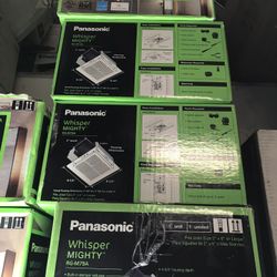 Panasonic Exhaust Fans $55 Each