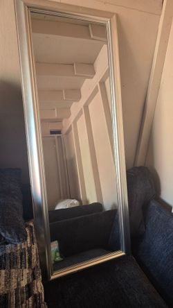 Better Homes and Gardens 27" x 70" Silver Leaner Mirror