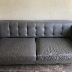 Leather Couch 