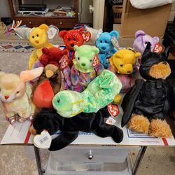 Ty Beanie Babies 12 Ct Various