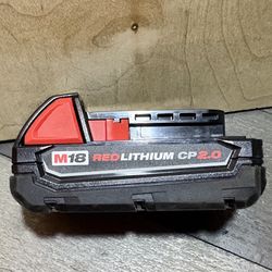 Milwaukee M18 18-Volt 2.0 Ah Lithium-Ion Compact Battery