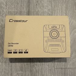 Crosstour GPS Dual Camera Car Recorder/ Dash Cam